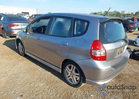 2007 Honda Fit Sport z USA, uszkodzony, nr VIN JHMGD38647S026689